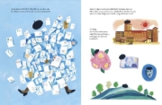Buchcover und Innenansicht für das Buch: Känner du Astrid Lindgren?