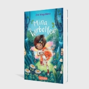 Buchcover und Innenansicht für das Buch: Mina Wirbelfee