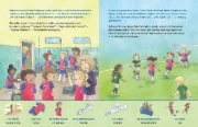 Buchcover und Innenansicht für das Buch: Fußball (Deutsch-Türkisch)