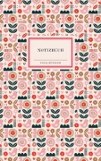 Buchcover und Innenansicht für das Buch: Notizbuch Insel-Bücherei 'Puderrosa Blumen retro'