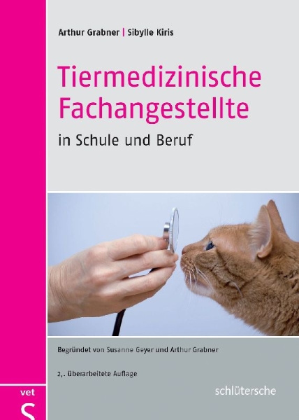 Buchcover und Innenansicht für das Buch: Tiermedizinische Fachangestellte in Schule und Beruf
