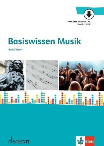 Buchcover und Innenansicht für das Buch: Basiswissen Musik