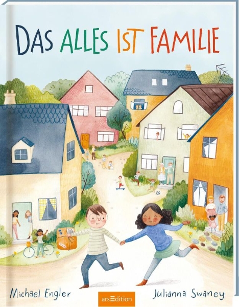 Buchcover und Innenansicht für das Buch: Das alles ist Familie