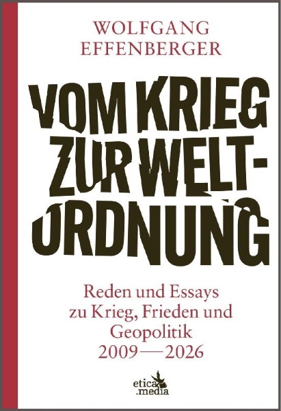 Buchcover und Innenansicht für das Buch: Vom Krieg zur Weltordnung