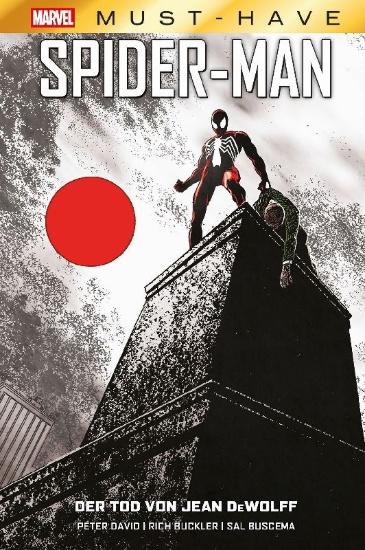 Buchcover und Innenansicht für das Buch: Marvel Must-Have: Spider-Man - Der Tod von Jean DeWolff
