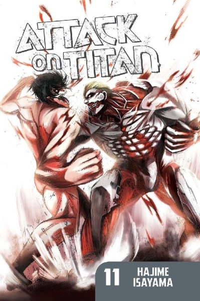 Buchcover und Innenansicht für das Buch: Attack on Titan 11