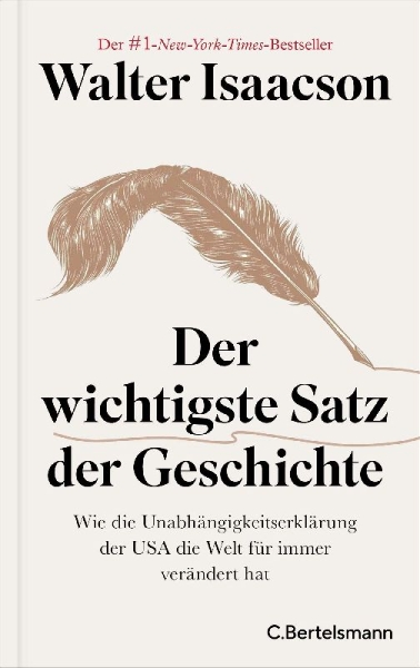 Buchcover und Innenansicht für das Buch: Der wichtigste Satz der Geschichte
