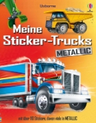 Buchcover und Innenansicht für das Buch: Meine Sticker-Trucks METALLIC