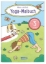 Buchcover und Innenansicht für das Buch: Mein erstes Yoga-Malbuch