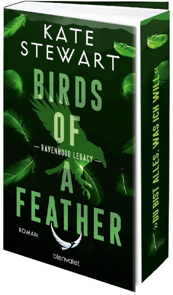 Buchcover und Innenansicht für das Buch: Birds of a Feather (Ravenhood Legacy 3)