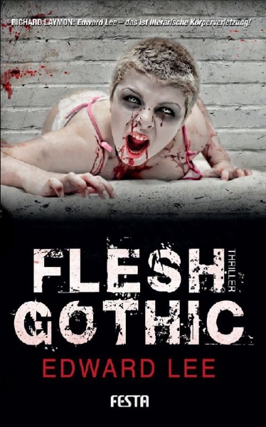 Buchcover und Innenansicht für das Buch: Flesh Gothic