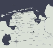 Buchcover und Innenansicht für das Buch: Ostfriesennacht