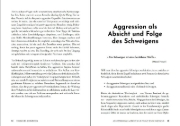Buchcover und Innenansicht für das Buch: Toxisches Schweigen