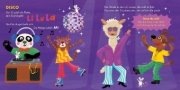 Buchcover und Innenansicht für das Buch: Hör mal (Soundbuch): Musik zum Tanzen und Toben