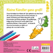 Buchcover und Innenansicht für das Buch: Mein allererstes Kritzelmalbuch Ostern