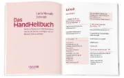 Buchcover und Innenansicht für das Buch: Das HandHeilbuch
