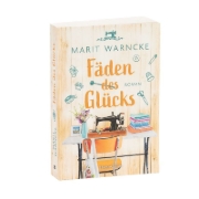 Buchcover und Innenansicht für das Buch: Fäden des Glücks