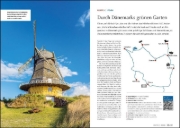 Buchcover und Innenansicht für das Buch: KUNTH Mit dem Wohnmobil durch Dänemark