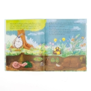 Buchcover und Innenansicht für das Buch: Die kleine Schnecke Monika Häuschen: Einfach doof gelaufen!