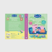 Buchcover und Innenansicht für das Buch: Peppa Wutz Gutenachtgeschichten:  Meine allerliebsten Geschichten zum Vorlesen
