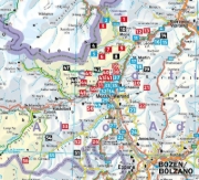 Buchcover und Innenansicht für das Buch: Rund um Meran