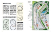 Buchcover und Innenansicht für das Buch: Modellbahn-Anlagen mit Pfiff: Konzepte, Gleispläne, 3D-Ansichten