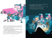 Buchcover und Innenansicht für das Buch: Isämies ja hyytävä hypnoosi