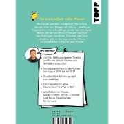Buchcover und Innenansicht für das Buch: Wissen mit Johnny: Schulplaner 2026/2027