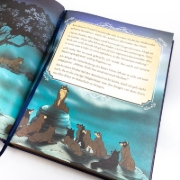 Buchcover und Innenansicht für das Buch: Disney: Das große goldene Buch der Disney-Geschichten