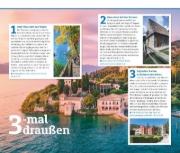 Buchcover und Innenansicht für das Buch: ADAC Reiseführer Gardasee
