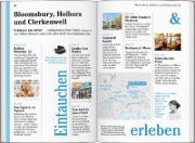 Buchcover und Innenansicht für das Buch: DUMONT Reise-Taschenbuch Reiseführer London