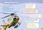 Buchcover und Innenansicht für das Buch: WAS IST WAS Erstes Lesen easy! Rettungsdienste im Einsatz