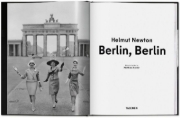 Buchcover und Innenansicht für das Buch: Helmut Newton. Berlin, Berlin