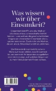 Buchcover und Innenansicht für das Buch: Einsamkeit