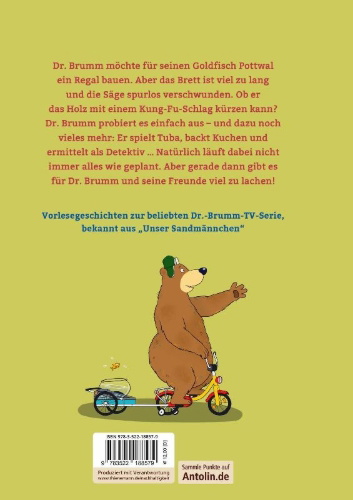 Buchcover und Innenansicht für das Buch: Dr. Brumm: Dr. Brumm macht Kung-Fu