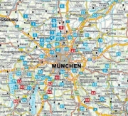 Buchcover und Innenansicht für das Buch: Rund um München