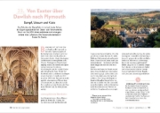 Buchcover und Innenansicht für das Buch: England mit dem Zug entdecken