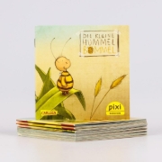 Buchcover und Innenansicht für das Buch: Pixi-8er-Set 309: Die kleine Hummel Bommel (8x1 Exemplar)