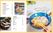Buchcover und Innenansicht für das Buch: Yamyamfoods - Einfach asiatisch kochen