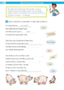 Buchcover und Innenansicht für das Buch: Die Deutsch-Helden: Lesen und verstehen 3. Klasse