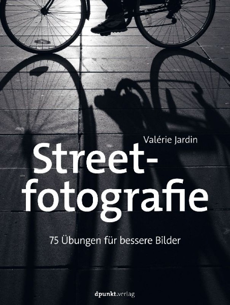 Buchcover und Innenansicht für das Buch: Streetfotografie