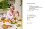 Buchcover und Innenansicht für das Buch: The Food For Life Cookbook