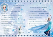 Buchcover und Innenansicht für das Buch: Disney Die Eiskönigin: Mein Elsa-Freundebuch