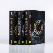 Buchcover und Innenansicht für das Buch: Magnus Chase: Magnus-Chase-Schuber (3 Bände im Taschenbuch-Schuber)