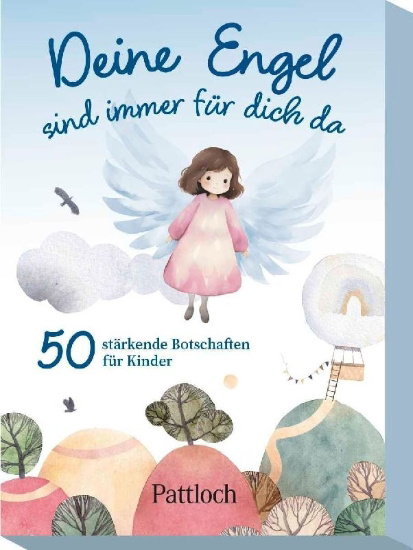 Buchcover und Innenansicht für das Buch: Kartenset: Deine Engel sind immer für dich da