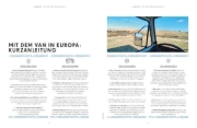 Buchcover und Innenansicht für das Buch: Van en Europe