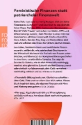 Buchcover und Innenansicht für das Buch: Feministische Finanzen