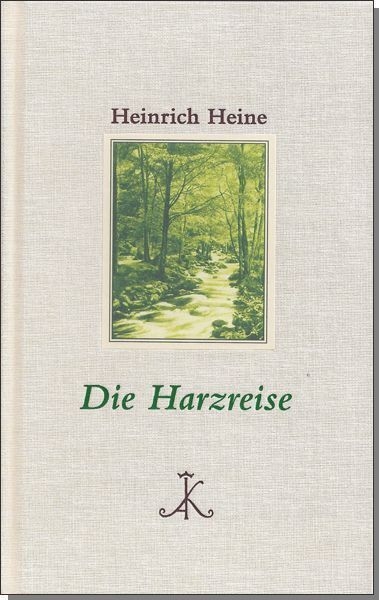 Buchcover und Innenansicht für das Buch: Die Harzreise