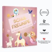 Buchcover und Innenansicht für das Buch: Schulfreunde - MÄDCHEN