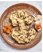Buchcover und Innenansicht für das Buch: Einfach genial grillen - Vegetarisch